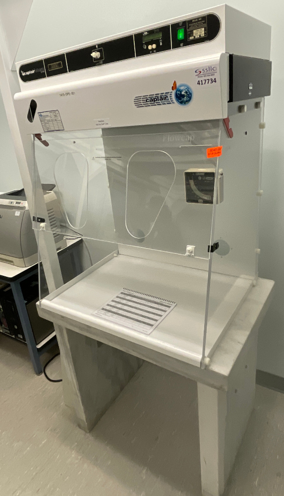 Image of Erlab Captair Chem Ductless Fume Hood With Filtrair 824